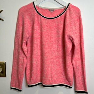 Juicy Couture Pink Long Sleeve Knit Sweater Women's Large